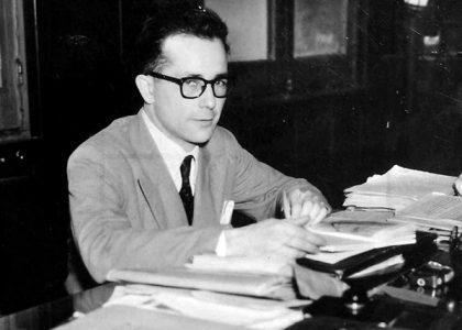 Rodolfo Walsh, destacado periodista y escritor argentino
